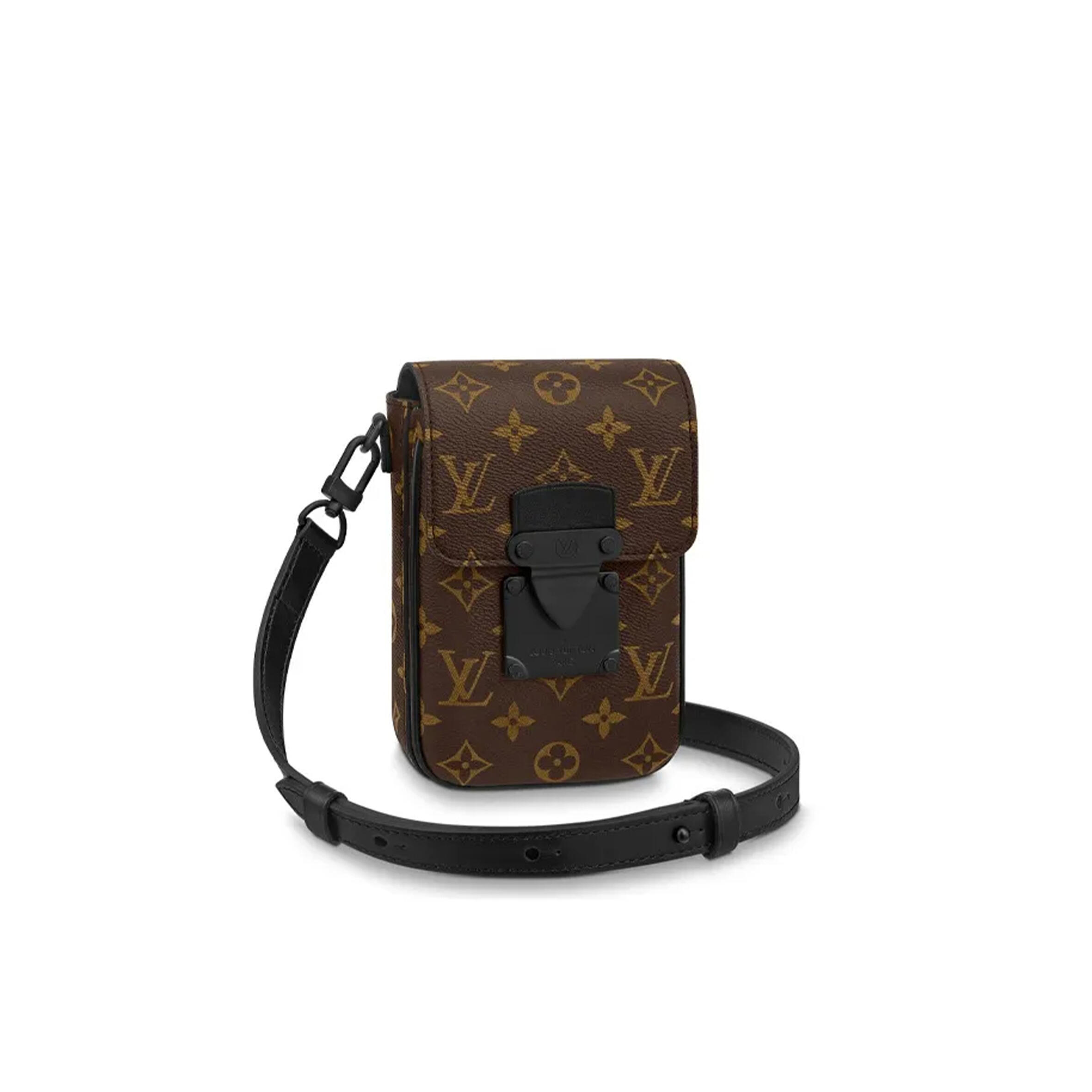 LOUIS VUITTON MASTER S-LOCK VERTICAL WEARABLE WALLET M81522 (19*12*7cm)